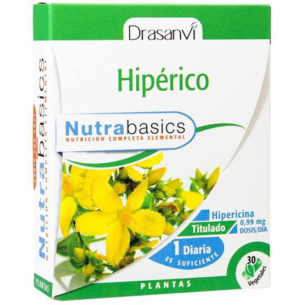 DRASANVI Nutrabasics Hipérico 30 cápsulas vegetales