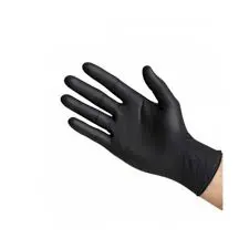 Covetrus Guante Nitrilo Negro Sin Polvo Talla L 100 Unidades