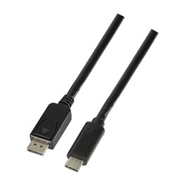 LogiLink Cable USB-C a DisplayPort 1,8 m 4K/60 Hz Negro