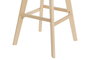 DKD Home Decor Taburete Scandi Beige 55 x 109 x 48.5 cm