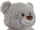 DKD Home Decor Peluche Oso Gris Marron Blanco 34 x 40 x 34 cm (3 Unidades)
