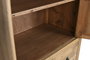 DKD Home Decor Armario Antik China Natural 52 x 180 x 88 cm Acabado Lacado Hecho a Mano 2 Cajones 2 Puertas