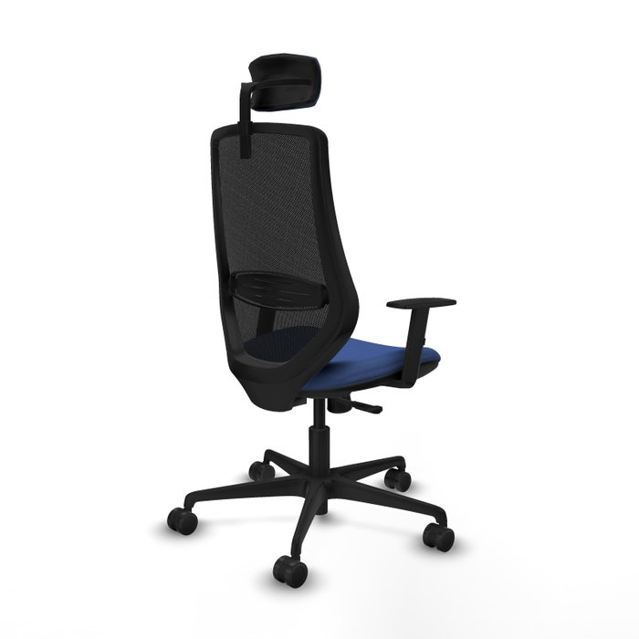 PIQUERAS Y CRESPO Silla de oficina Mardos con mecanismo sincro, azul marino y negro PIQUERAS Y CRESPO Silla de oficina Mardos con mecanismo sincro, azul marino y negro