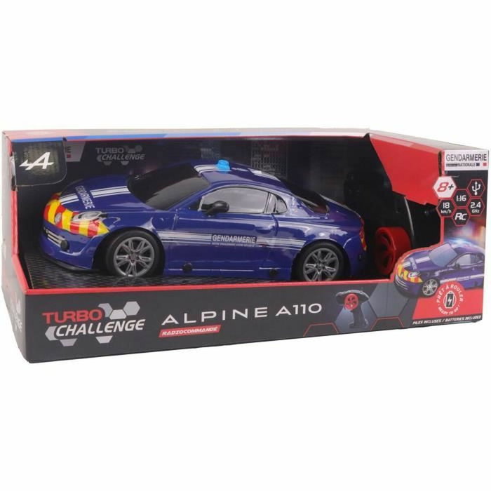 Turbo Challenge Coche teledirigido Alpine A110 Gendarmerie