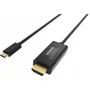 Vision Cable Vision TC 2MUSBCDP8K/BL DisplayPort a USB Tipo C 2 Metros Macho-Macho 8K Negro