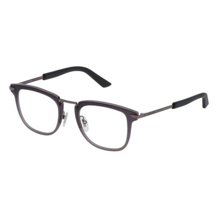Montura de Gafas Hombre Police VPL566480568 Gris Ø 48 mm Montura de Gafas Hombre Police VPL566480568 Gris Ø 48 mm