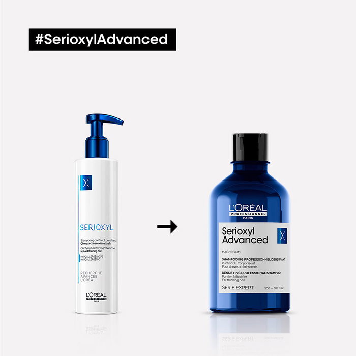 L'Oréal Professionnel Paris Serioxyl Advanced Champú 1500 ml L'Oréal Professionnel Paris Serioxyl Advanced Champú 1500 ml