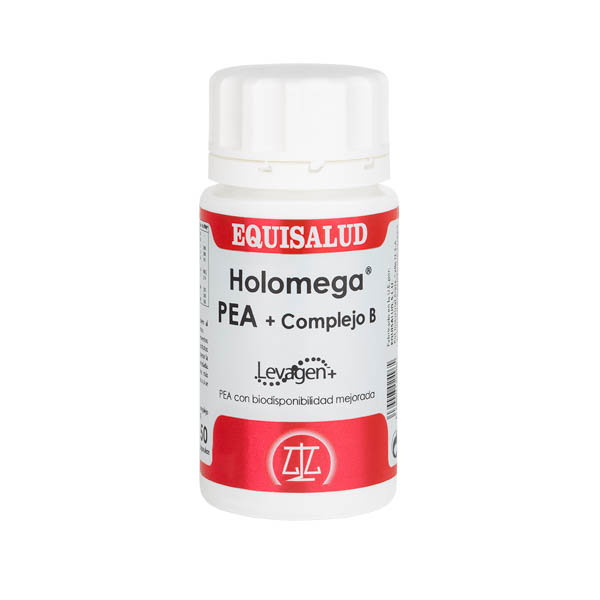 EQUISALUD Holomega PEA+Complejo B 50 cápsulas EQUISALUD Holomega PEA+Complejo B 50 cápsulas