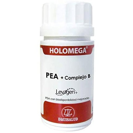 EQUISALUD Holomega PEA con Complejo B 50 cápsulas EQUISALUD Holomega PEA con Complejo B 50 cápsulas