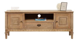 DKD Home Decor Mueble TV Romantico Marron 42 x 55 x 133 cm