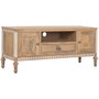 DKD Home Decor Mueble TV Mango 133x42x55 Marrón