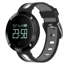 RELOJ DEPORTIVO BILLOW XS30 NEGRO/GRIS - BT 4.0 - DOBLE SENSOR - PANTALLA 0.95"/2.41CM OLED - TENSIOMETRO - BATERÍA 1200MAH - RESISTENTE AL AGUA