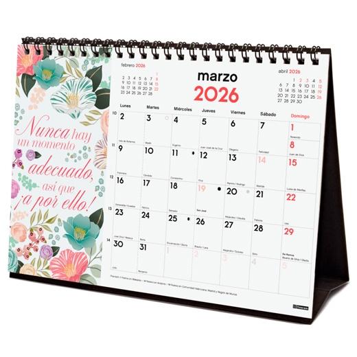 Finocam Calendario De Sobremesa Para Escribir S-210x150 mm Mv Imágenes Frases Motivadoras 2026 Finocam Calendario De Sobremesa Para Escribir S-210x150 mm Mv Imágenes Frases Motivadoras 2026