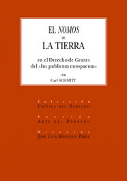 El nomos de la tierra, Carl Schmitt - COMARES