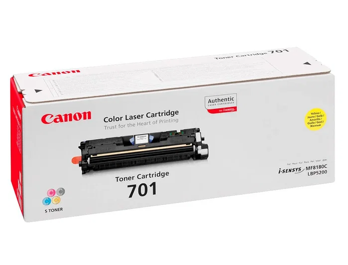 Canon CRG-701Y Tóner Amarillo Canon CRG-701Y Tóner Amarillo