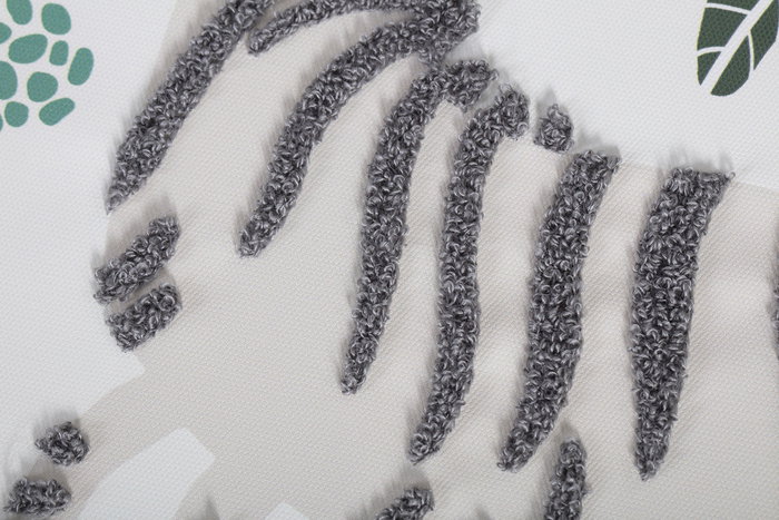 DKD Home Decor Cuadro Animal Selva Lienzo Poliester PS Verde Blanco Naranja 3 x 50 x 40 cm (3 Unidades)