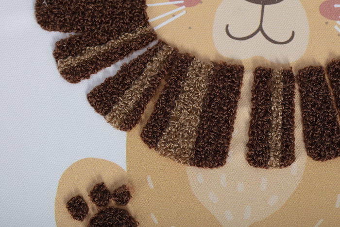 DKD Home Decor Cuadro Animal Selva Lienzo Poliester PS Verde Blanco Naranja 3 x 50 x 40 cm (3 Unidades)