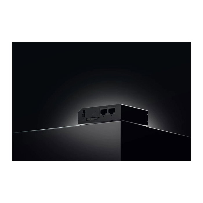 Teltonika RUT260 Router Industrial LTE CAT6 WiFi con 3 Antenas, 2 Puertos LAN, Para Montaje en Pared/DIN, Negro/Azul - Aluminio/Plástico