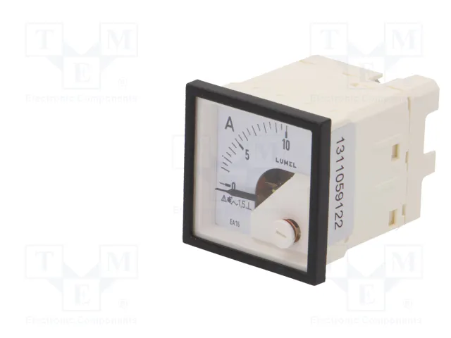LUMEL EA16N Amperímetro Analógico para Panel 0-10A AC True RMS