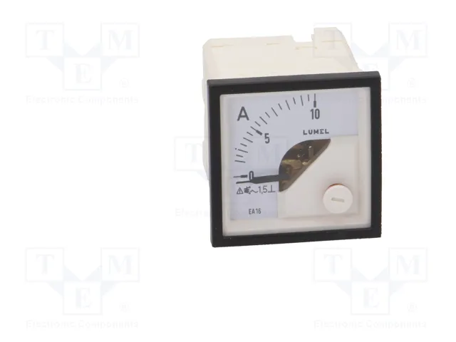 LUMEL EA16N Amperímetro Analógico para Panel 0-10A AC True RMS