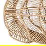 Lámpara Techo Natural Cuerda de Papel 89 X 70,50 X 37,50 cm