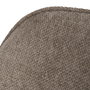 Silla Taupe Tejido-Metal Contract 61 X 59,50 X 83 cm (Set de 2)