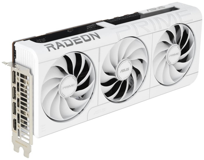 ASUS Prime Radeon RX 9070 XT 16 GB GDDR6 Blanco ASUS Prime Radeon RX 9070 XT 16 GB GDDR6 Blanco