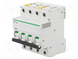 SCHNEIDER ELECTRIC Interruptor magnetotérmico iC60N 10A 3+N 6kA