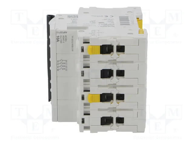SCHNEIDER ELECTRIC Interruptor magnetotérmico iC60N 10A 3+N 6kA