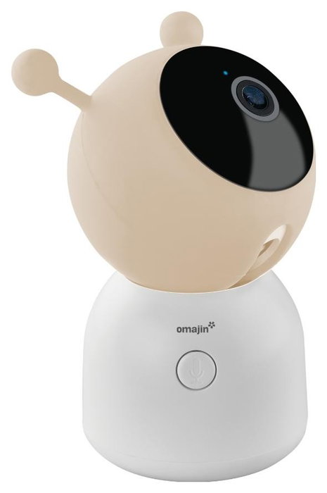 Omajin Baby OBC-01-EC Cámara Niñera Electrónica WiFi 720p Visión Nocturna Detector Movimiento Blanco