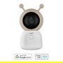 NetAtmo Babyphone Cámara OBC-01-EU con Audio Bidireccional, Batería Recargable, Modo Noche, Wi-Fi/Ethernet, 110 Grados, Compatible con iOS y Android, Color Blanco