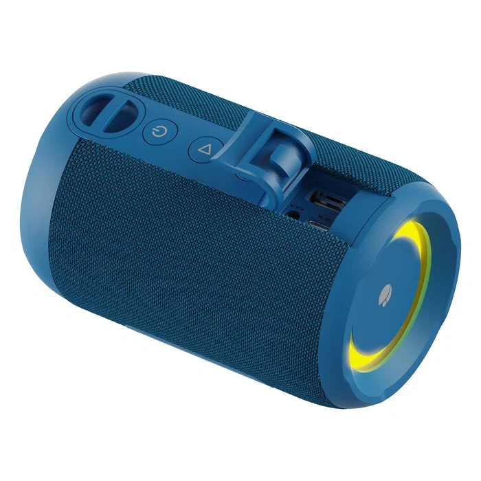 NGS ROLLER FURIA 2 TINY Altavoz Bluetooth Portátil 20W IPX7 Impermeable Luces RGB Azul
