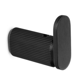 VIEFE Percha Brooklyn 40X35Mm / 70X70Mm Negro Cepillado / Bronce Cepillado Acabado Negro Cepillado