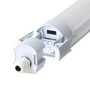 Greenice Pantalla LED Enlazable 40W 4800Lm 120Cm IP65 CCT 3000-6500K Luz Regulable 75º Superficie/Suspendida