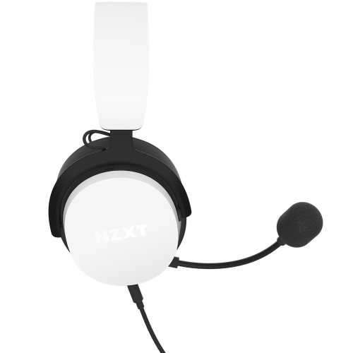 NZXT AP-WCB40-W2 Auriculares con Micrófono Alámbrico DTS, Uso Recomendado para Juego, Color Blanco