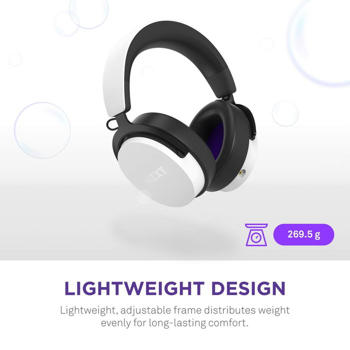 NZXT Relay Auriculares Gaming AP-WCB40-W2 Blanco