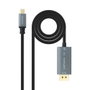 Nanocable Cable USB-C a DisplayPort 8K Bidireccional 2m Negro