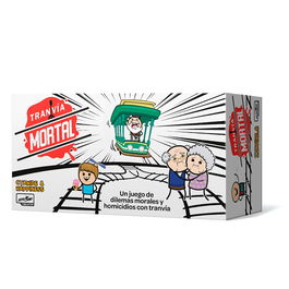 Asmodee Juego Tranvía Mortal Ldgtbt01Es: Dilemas Morales y Homicidios para Mayores de 16 Años