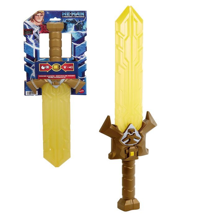 Mattel Réplica Espada del Poder de He-Man Masters of the Universe con Luces y Sonidos Mattel Réplica Espada del Poder de He-Man Masters of the Universe con Luces y Sonidos