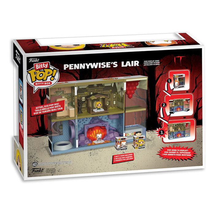 Funko Bitty POP! Boxes IT Pennywise's Lair/Funhouse