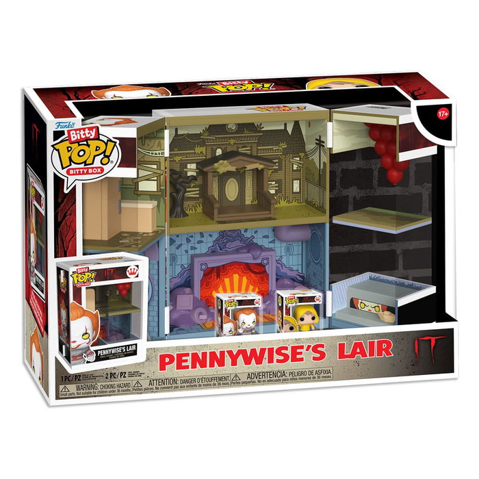 Funko Bitty POP! Boxes IT Pennywise's Lair/Funhouse