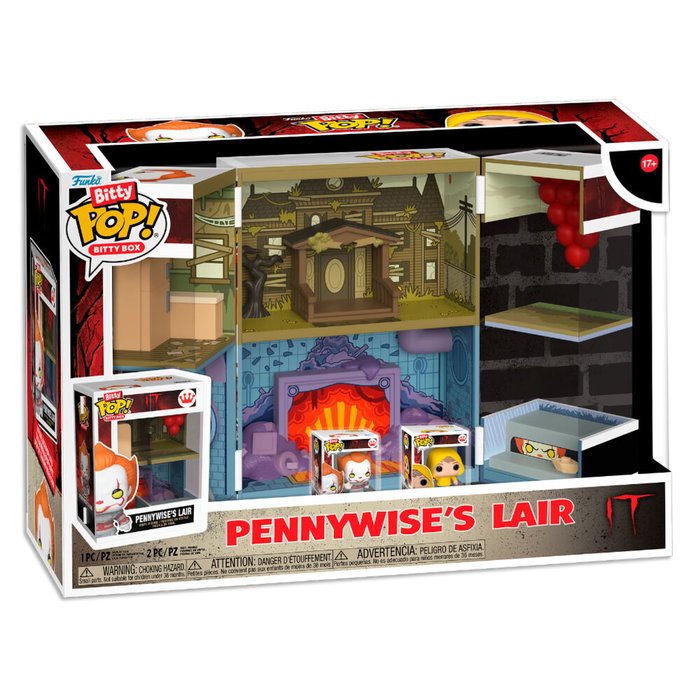 Funko Figura Bitty POP Boxes IT Pennywise's Lair