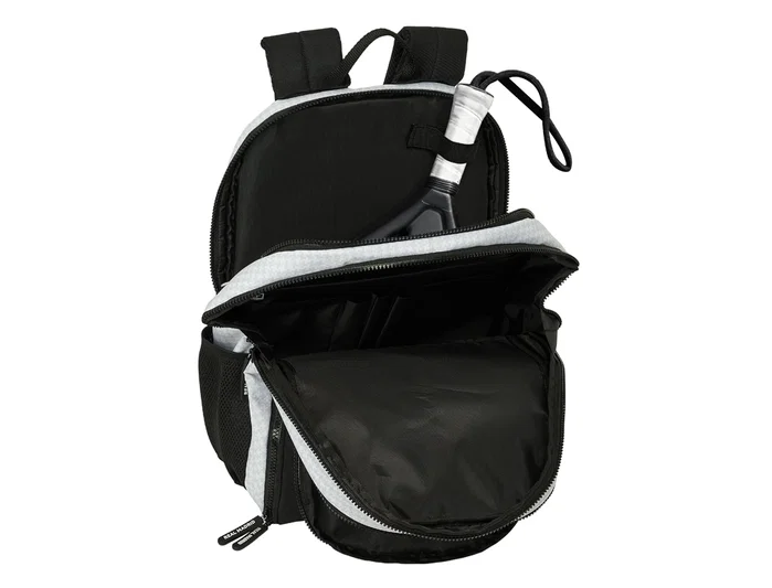 Safta Mochila Padel Real Madrid Equipación 24/25, Negro, Dimensiones: 42 x 30 x 17 cm