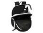 Safta Mochila Padel Real Madrid Equipación 24/25, Negro, Dimensiones: 42 x 30 x 17 cm