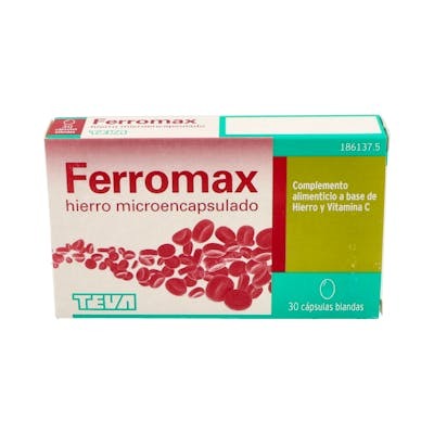 FERROMAX 30 Cápsulas