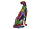 DKD Home Decor Figura Pantera Multicolor Resina 18 x 41 x 25 cm