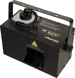 Algamlight Máquina de Niebla 600W con Control DMX y Temporizador, Salida 250m3/min, Depósito 1.2L, Pantalla LCD