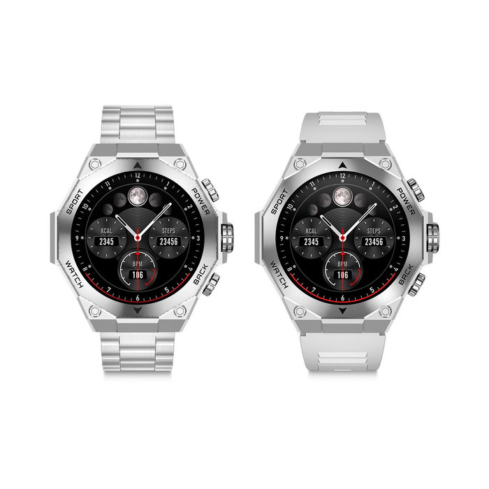 Smartwatch KSIX Plateado 1,43"