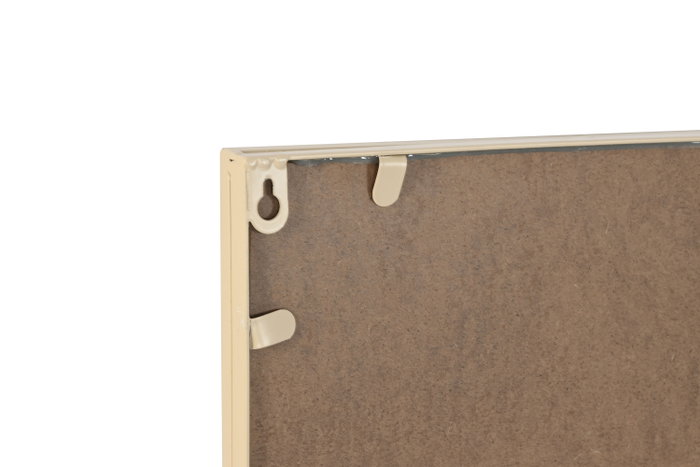 DKD Home Decor Espejo de Hierro y Cristal Diseño Ventana Beige DKD Home Decor Espejo de Hierro y Cristal Diseño Ventana Beige