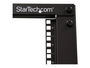 StarTech - Rack de Montaje 19" 42U, Marco Abierto 4 Columnas Ajustable con Ruedas, Soporte para Servidores, Compatible con EIA-310-D, Hasta 600 kg de Carga, Color Negro